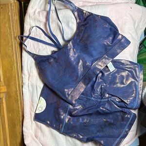 Aerie Shimmering Blue and Purple Set